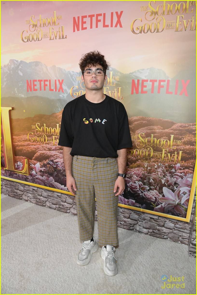 Corbin Bleu & Luke Mullen Support Sofia Wylie at 'School For Good & Evil' Premiere