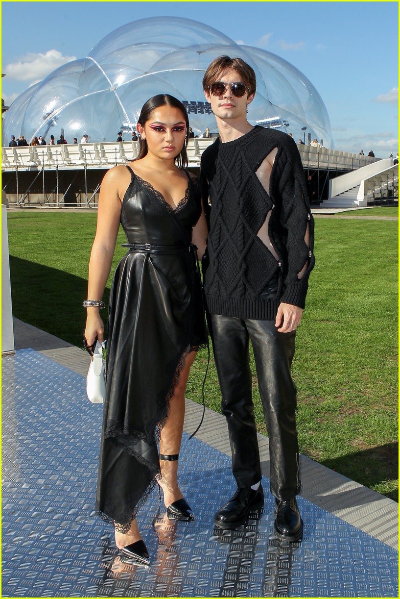 Hero Fiennes Tiffin & Joe Locke Step Out For Alexander McQueen Fashion Show