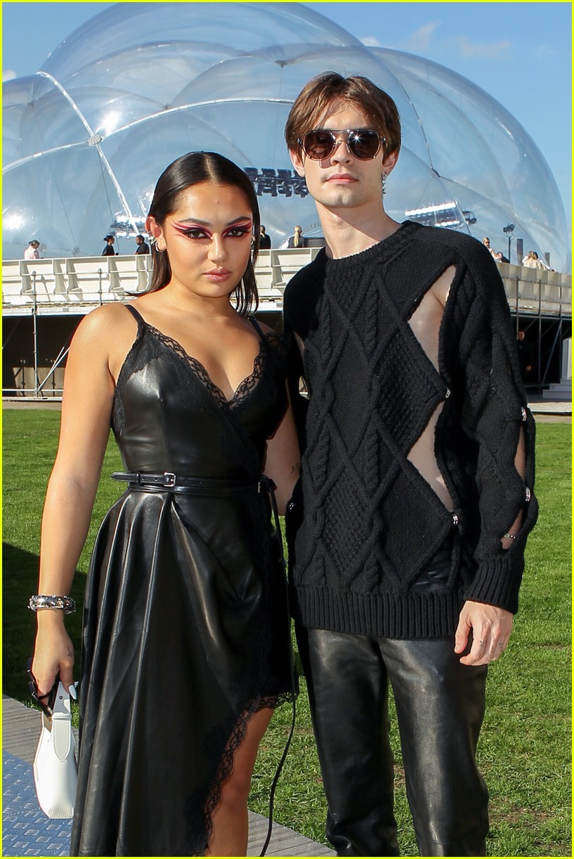 Hero Fiennes Tiffin & Joe Locke Step Out For Alexander McQueen Fashion Show