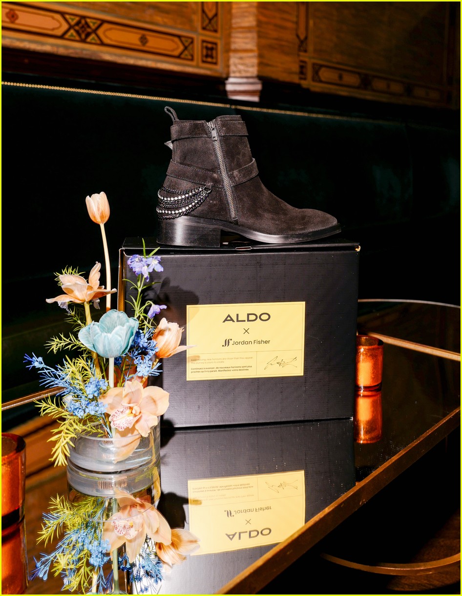Jordan Fisher Celebrates New Aldo Collaboration with Wife Ellie & More