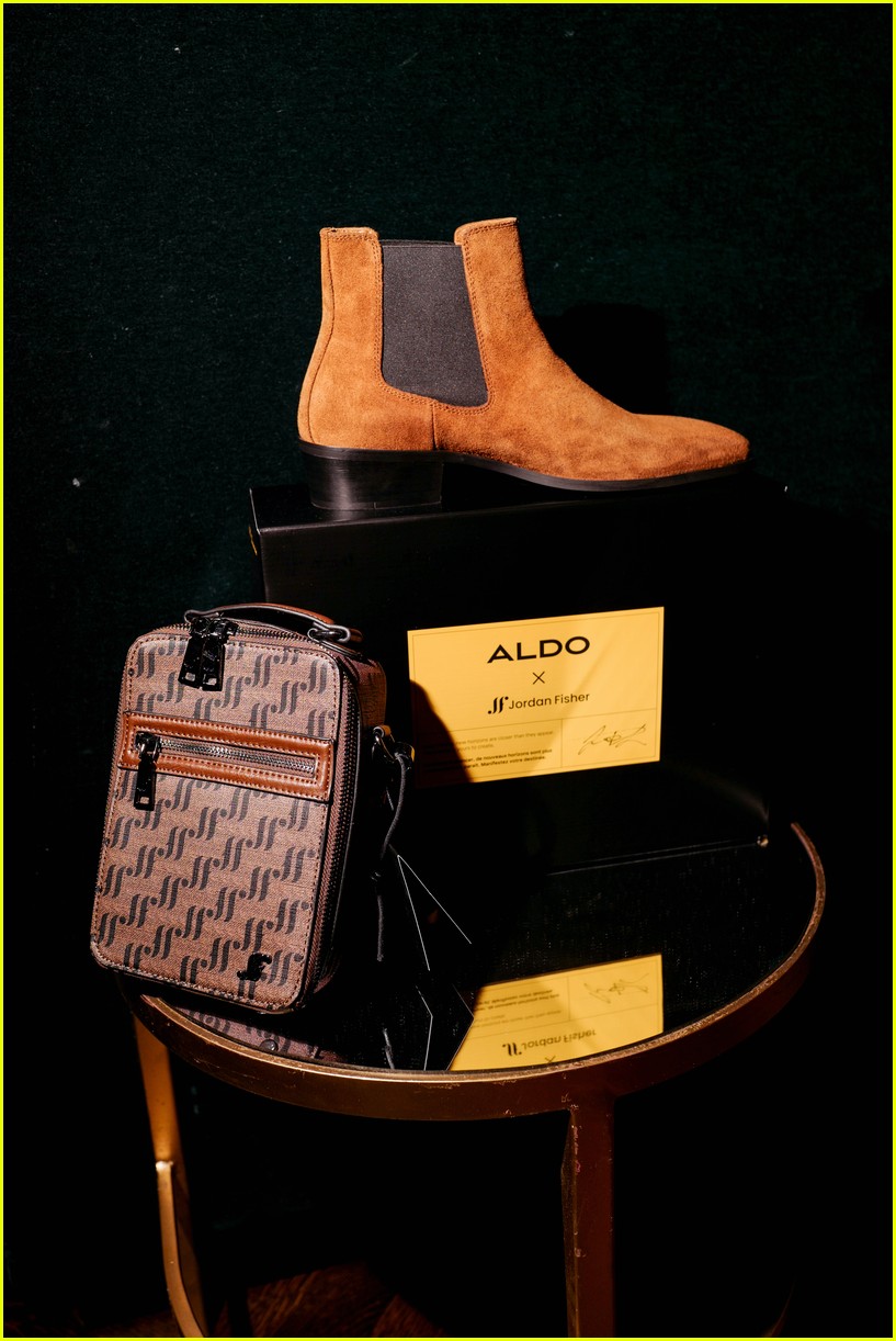Jordan Fisher Celebrates New Aldo Collaboration with Wife Ellie & More