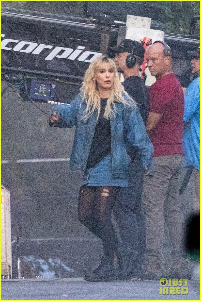 Millie Bobby Brown Spotted on 'The Electric State' Set & Her Boyfriend Was There Too! (Photos)