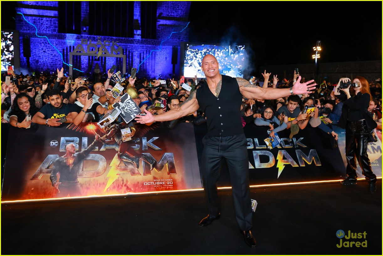 Noah Centineo, Quintessa Swindell & More Kick Off 'Black Adam' Press Tour In Mexico