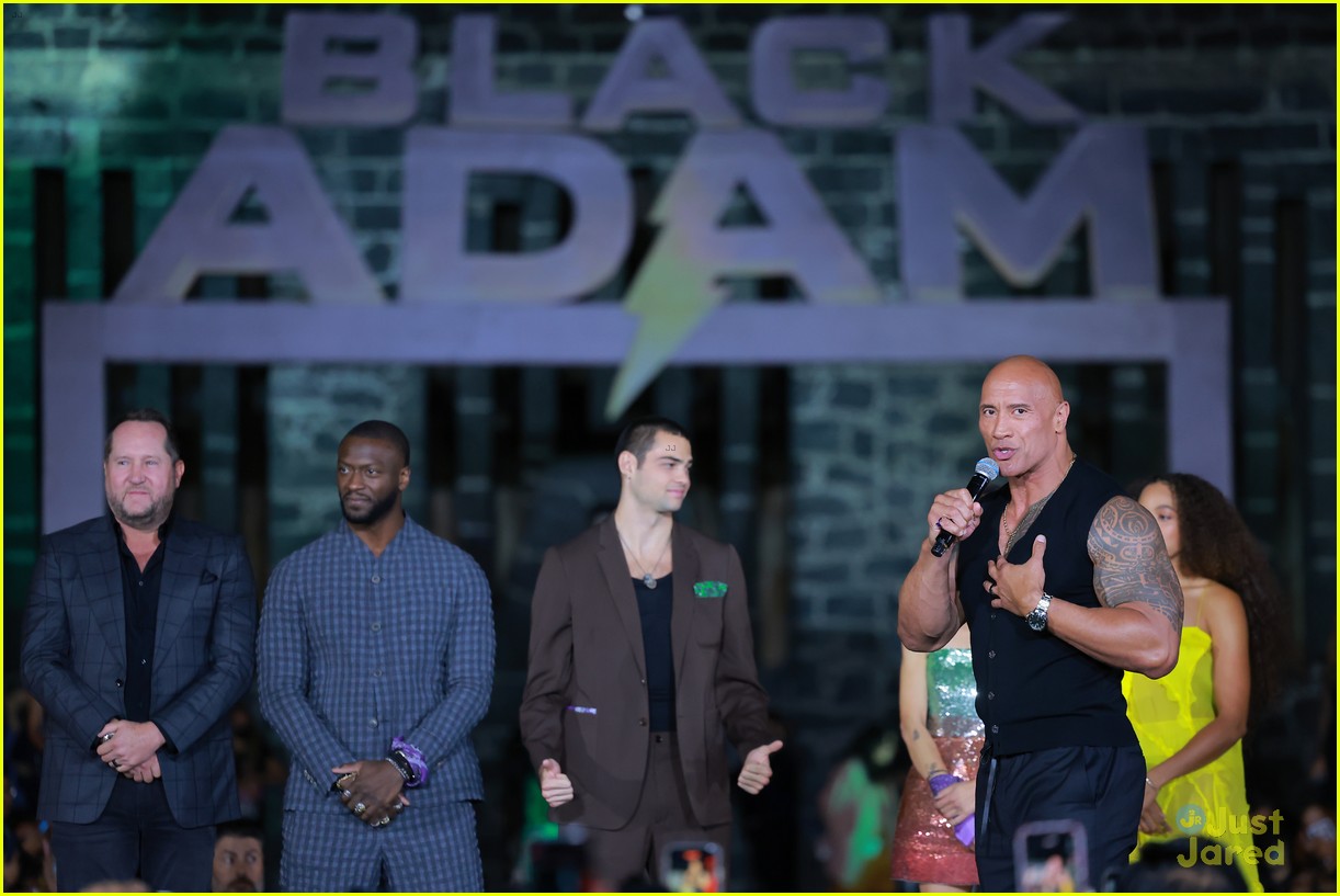 Noah Centineo, Quintessa Swindell & More Kick Off 'Black Adam' Press Tour In Mexico
