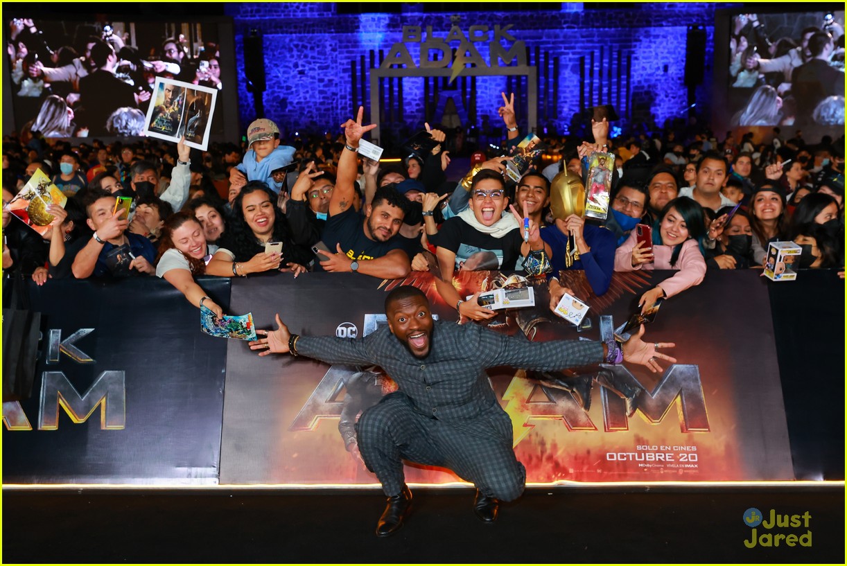 Noah Centineo, Quintessa Swindell & More Kick Off 'Black Adam' Press Tour In Mexico