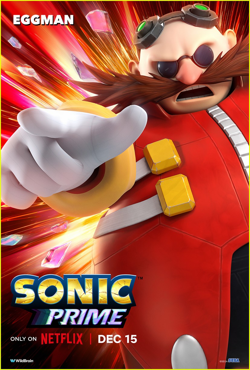 'Sonic Prime' Gets New Teaser & Character Posters - Watch Now!