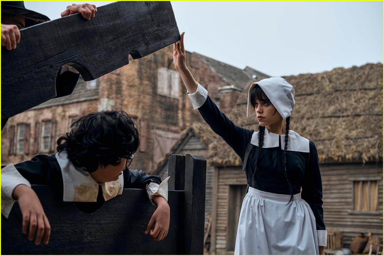 Netflix Reveals New Images From Jenna Ortega's Upcoming 'Wednesday' Series
