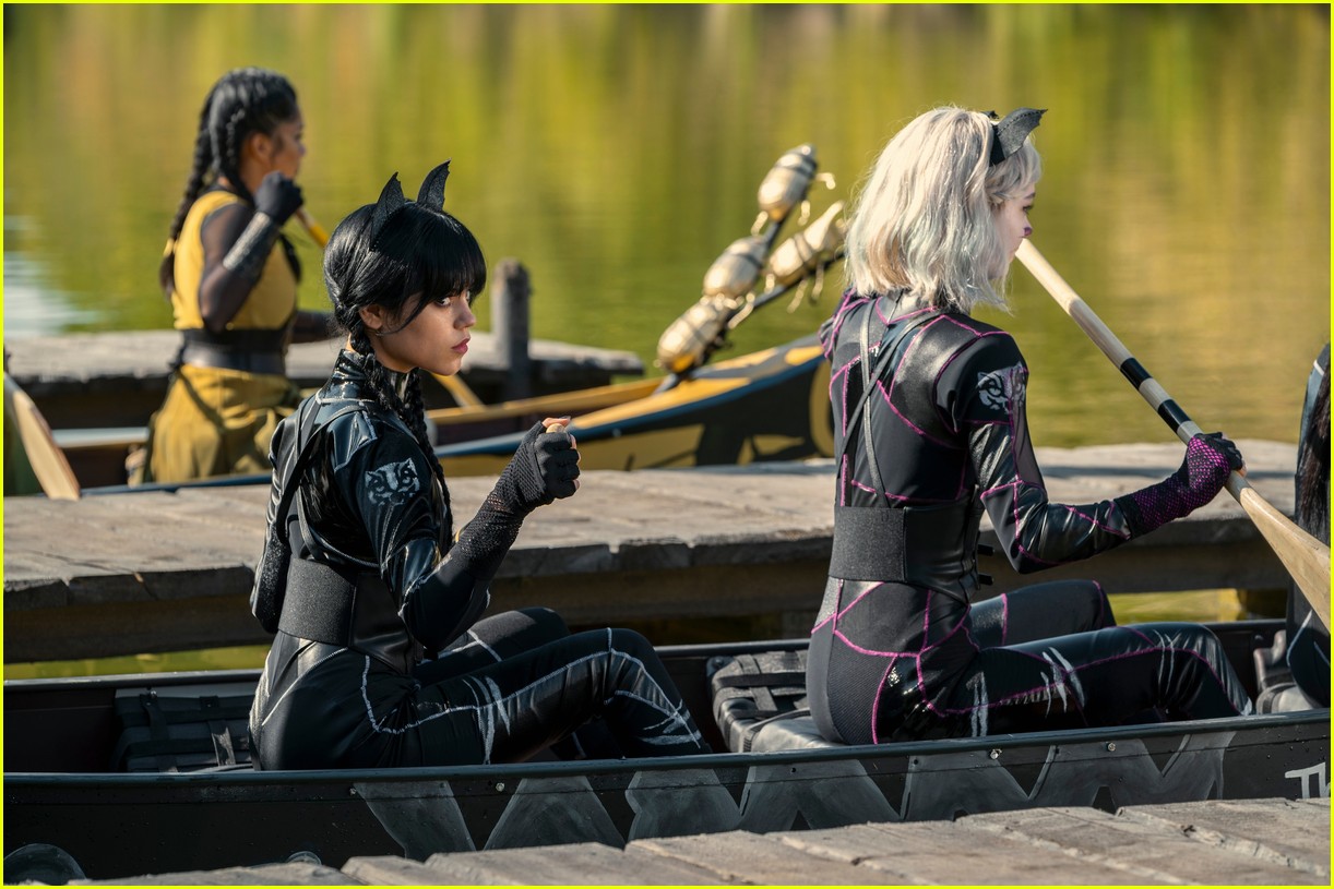 Netflix Reveals New Images From Jenna Ortega's Upcoming 'Wednesday' Series