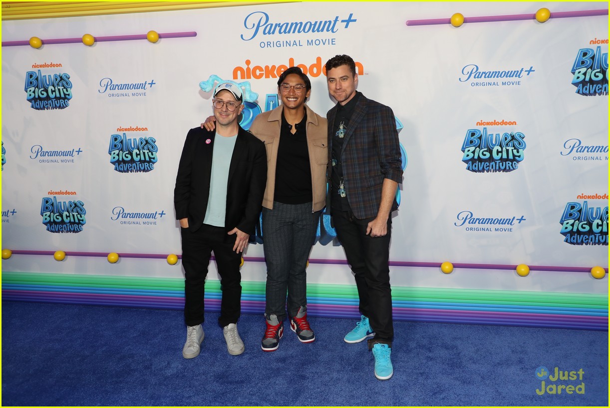 Steve Burns, Josh Dela Cruz & Donovan Patton Attend 'Blue's Big City Adventure' Premiere
