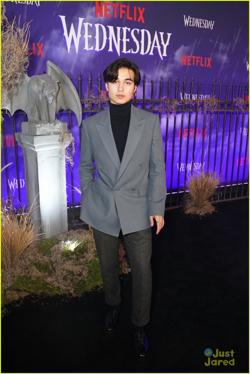 Maddie Ziegler & Ariana Greenblatt Support Jenna Ortega at 'Wednesday' Premiere