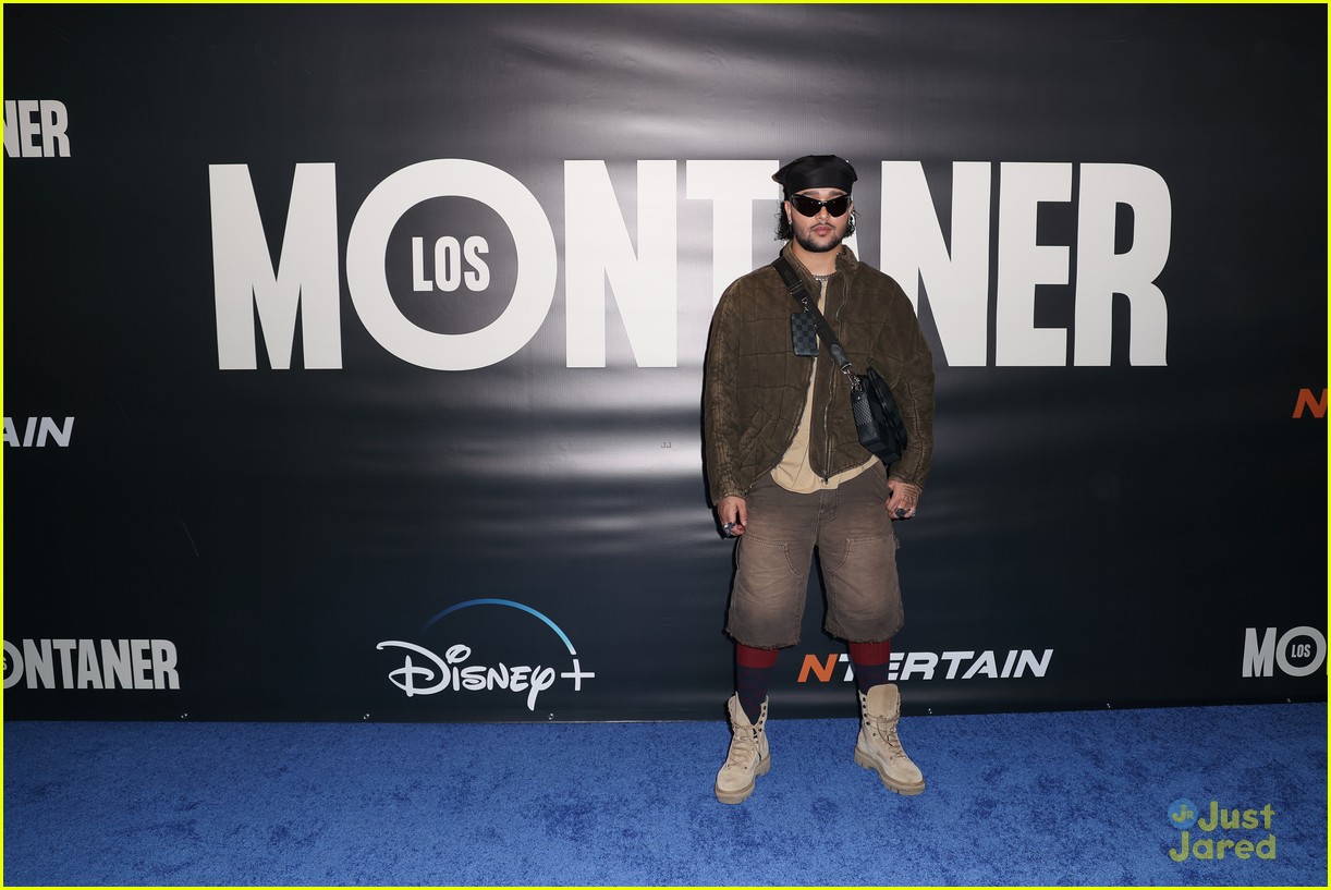 Lele Pons & Guaynaa Join Camilo & His Family at 'Los Montaner' Premiere