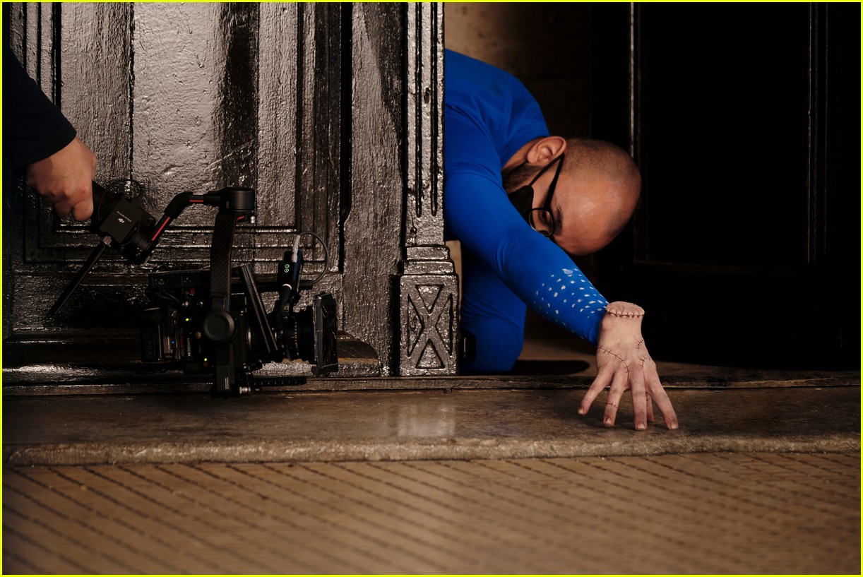 The Hand 'Thing' On 'Wednesday' Is Played By a Real Person, Romanian Magician Victor Dorobantu - See BTS Photos!