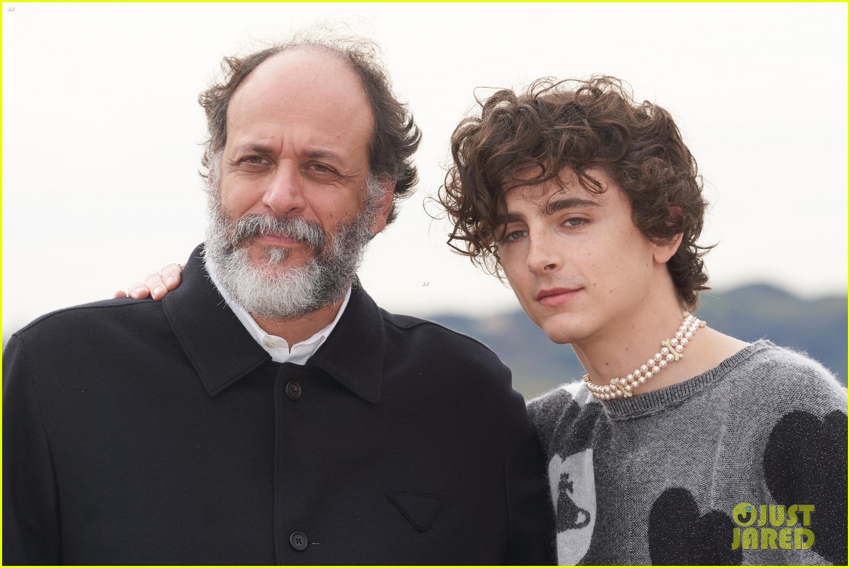 Timothee Chalamet Strikes a Pose at 'Bones & All' Photocall in Rome