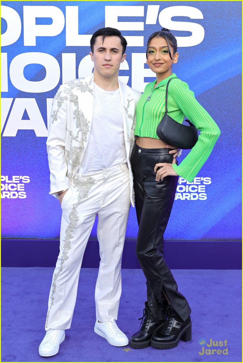 Chris Olsen, Tana Mongeau & James Charles Attend People's Choice Awards