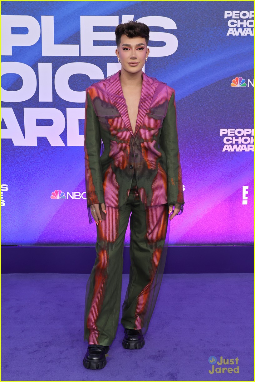 Chris Olsen, Tana Mongeau & James Charles Attend People's Choice Awards