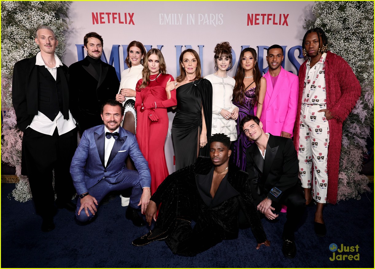 Lily Collins, Ashley Park & More Attend 'Emily In Paris' Screening In NYC Ahead of Season 3 Debut