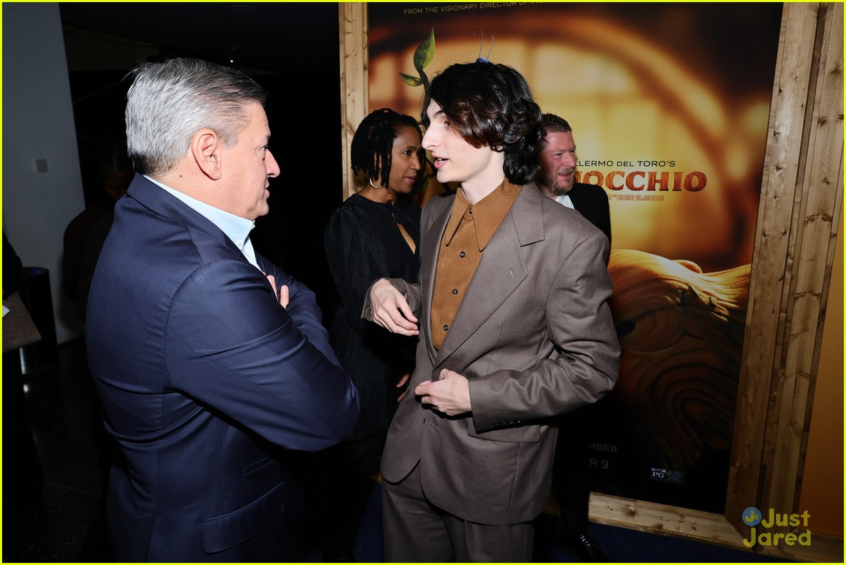 Finn Wolfhard & Gregory Mann Premiere New Movie 'Guillermo del Toro's Pinocchio'