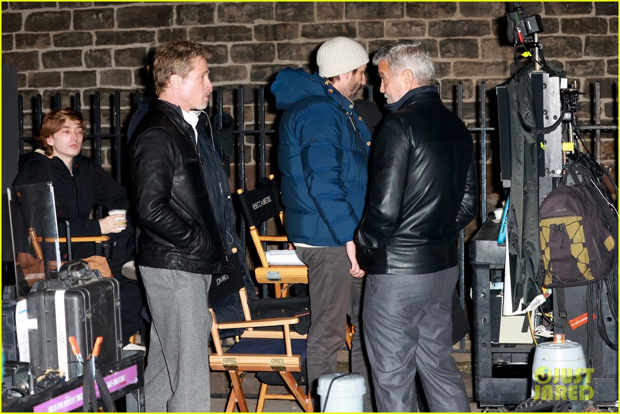 Austin Abrams Wears His Underwear While Filming His New Movie 'Wolves' With Brad Pitt & George Clooney
