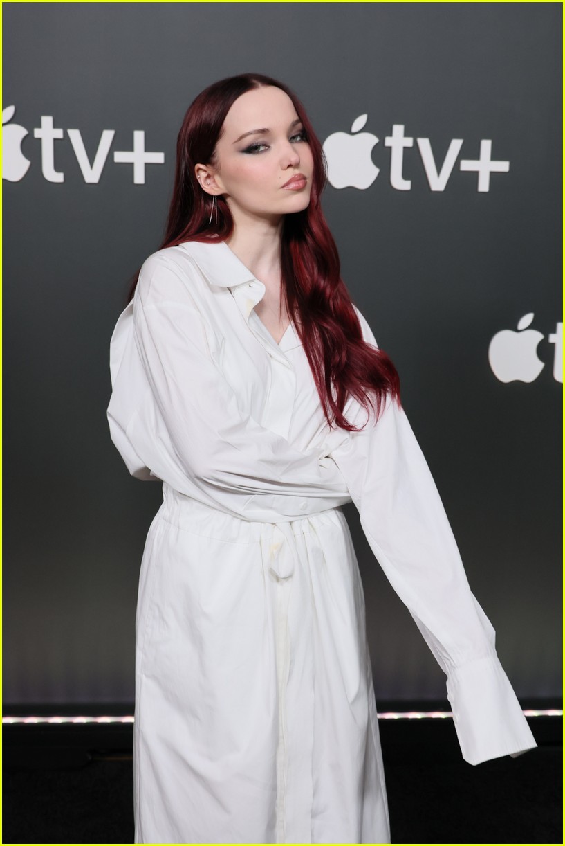 Dove Cameron Shows Off Red Hair at 'Schmigadoon!' TCA Panel