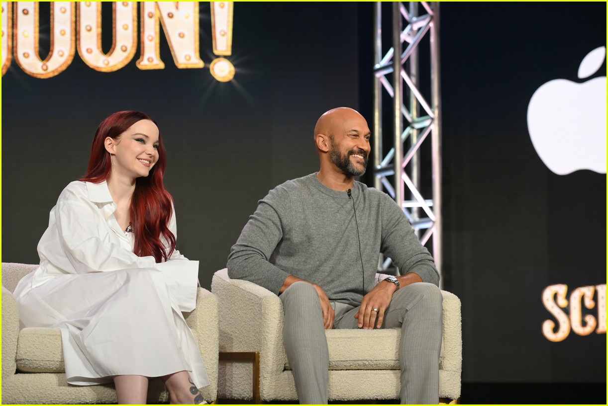 Dove Cameron Shows Off Red Hair at 'Schmigadoon!' TCA Panel