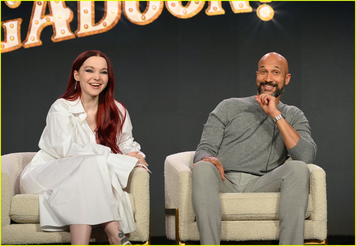 Dove Cameron Shows Off Red Hair at 'Schmigadoon!' TCA Panel