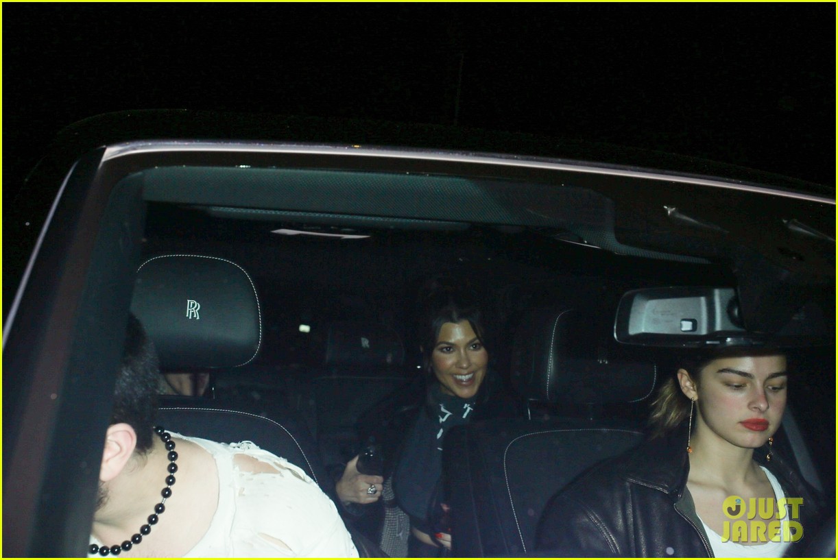 Addison Rae Goes On a Double Date with BFF Kourtney Kardashian & Their Significant Others!
