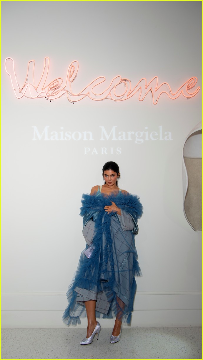 Kylie Jenner, Fai Khadra & Manu Rios Sit Front Row at Maison Margiela Fashion Show
