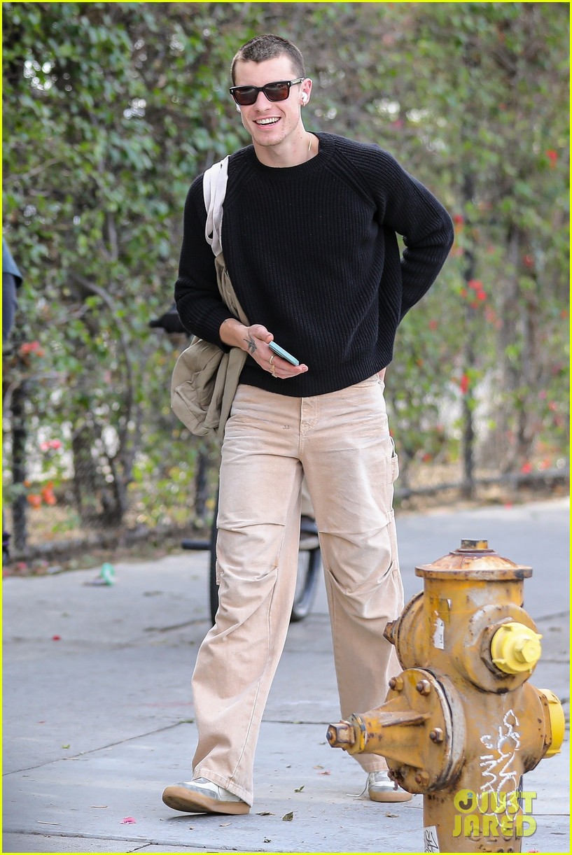 Shawn Mendes Shows Off His Freshly Buzzed Head During Grocery Run
