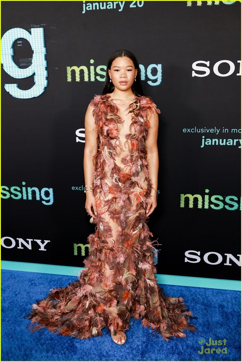 Storm Reid Makes Red Carpet Debut with Beau Shedeur Sanders at 'Missing' Premiere