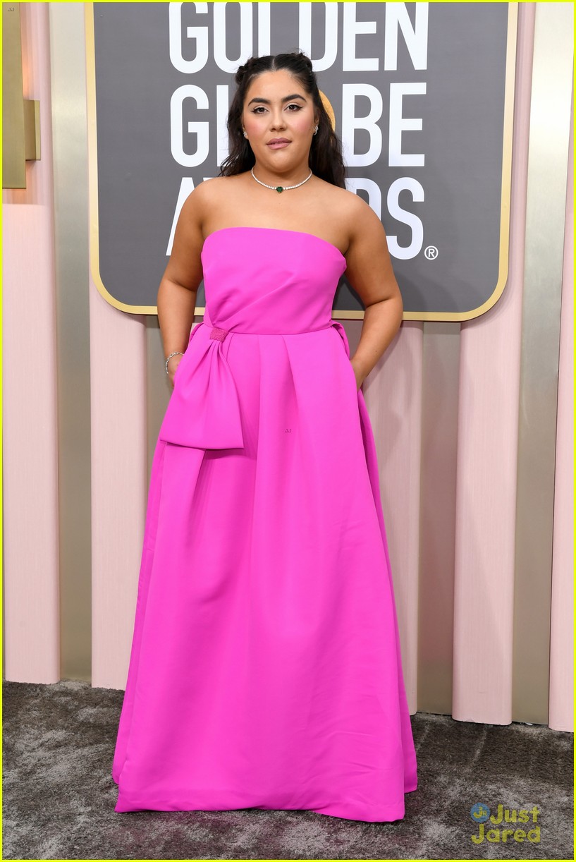 TikTok Stars Emily Uribe, Josh Richards & Boman Martinez-Reid Step Out For Golden Globes 2023