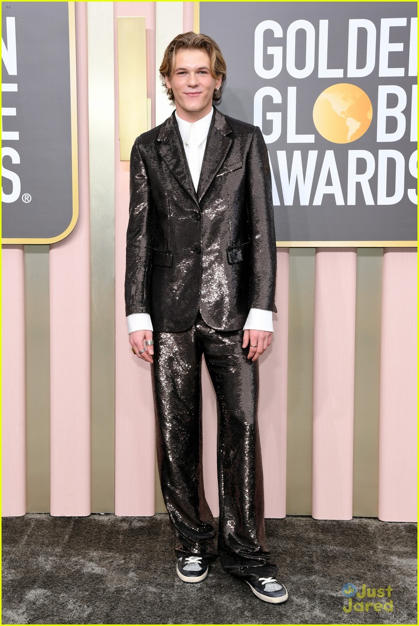 TikTok Stars Emily Uribe, Josh Richards & Boman Martinez-Reid Step Out For Golden Globes 2023