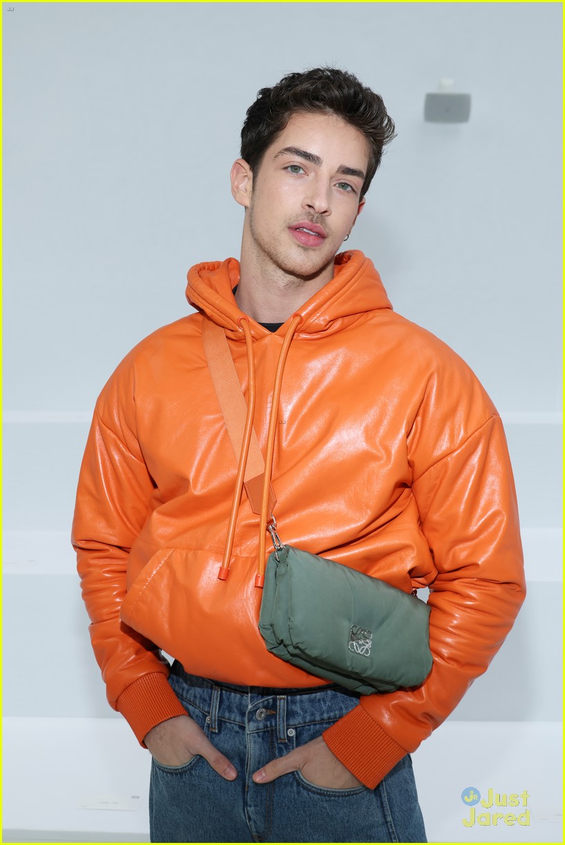 Timothee Chalamet, Kit Connor & Omar Rudberg Step Out for Loewe Fashion Show