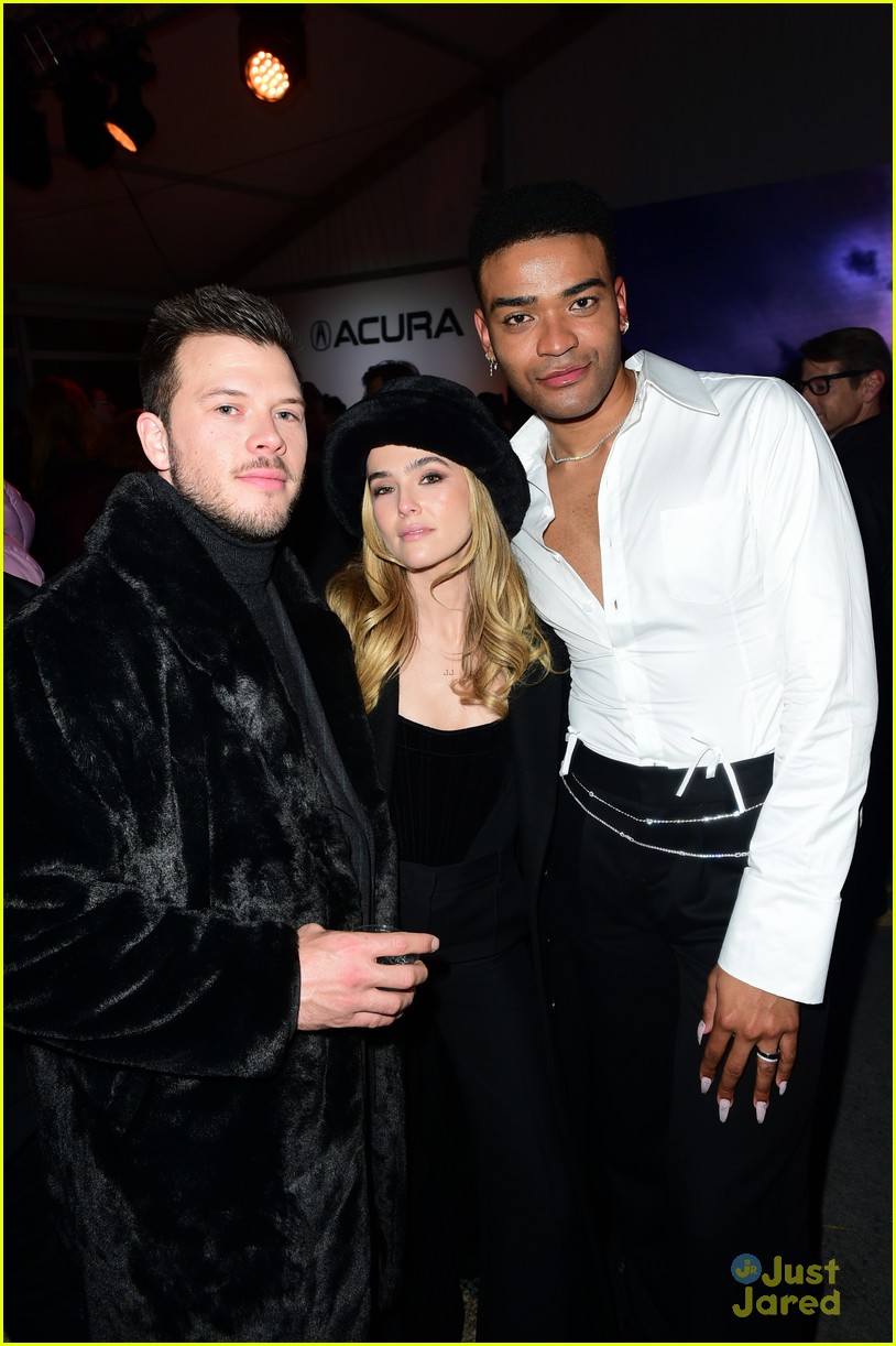 Zoey Deutch Supports Boyfriend Jimmy Tatro & 'The Politician' Co-Star Ben Platt at 'Theater Camp' Premiere