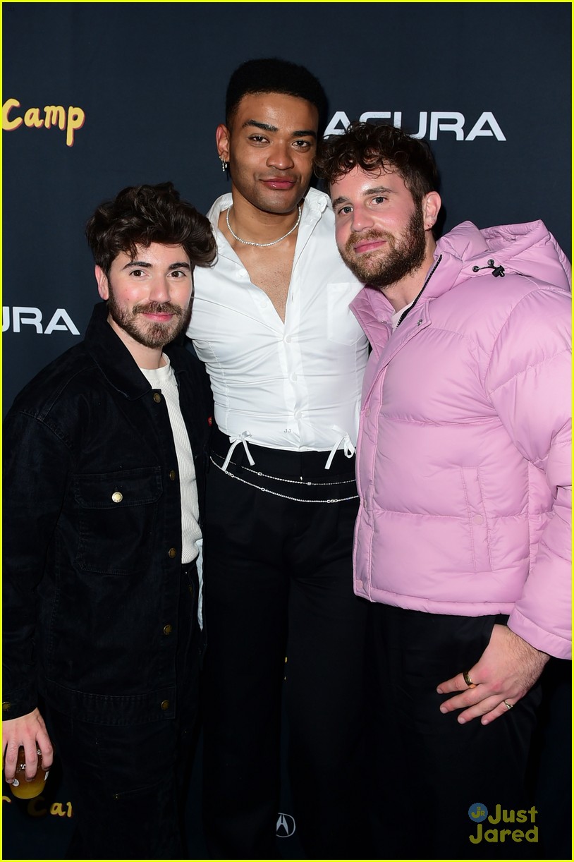 Zoey Deutch Supports Boyfriend Jimmy Tatro & 'The Politician' Co-Star Ben Platt at 'Theater Camp' Premiere