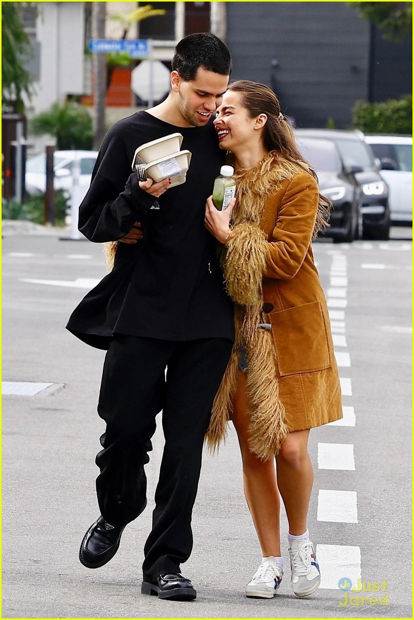 Addison Rae Shares a Laugh With Boyfriend Omer Fedi On Weekend Food Run