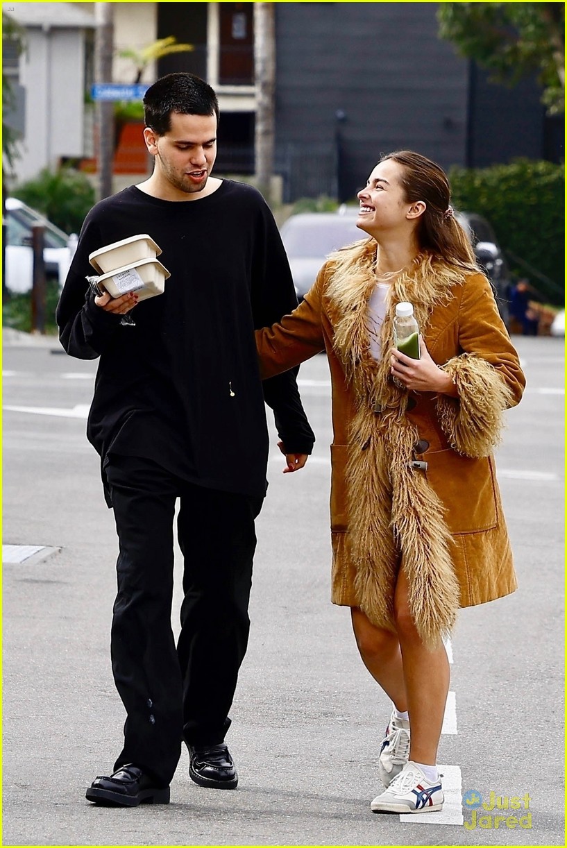 Addison Rae Shares a Laugh With Boyfriend Omer Fedi On Weekend Food Run