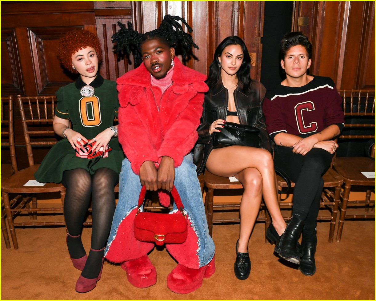 Camila Mendes & Rudy Mancuso Make Public Debut, Cozy Up at Coach Fashion Show