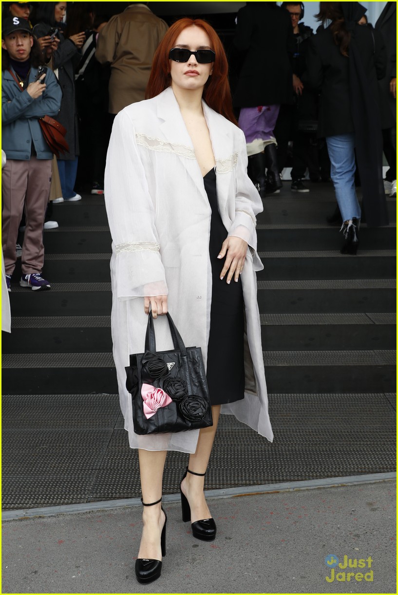 Charli D'Amelio & Landon Barker Couple Up for Prada Fashion Show with Hunter Schafer & More