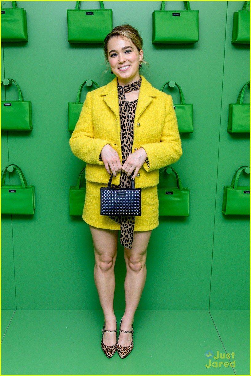 Dylan Mulvaney & Haley Lu Richardson Have Fun at Kate Spade New York Fashion Show