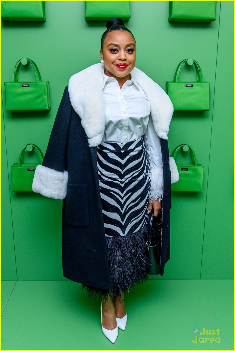 Dylan Mulvaney & Haley Lu Richardson Have Fun at Kate Spade New York Fashion Show