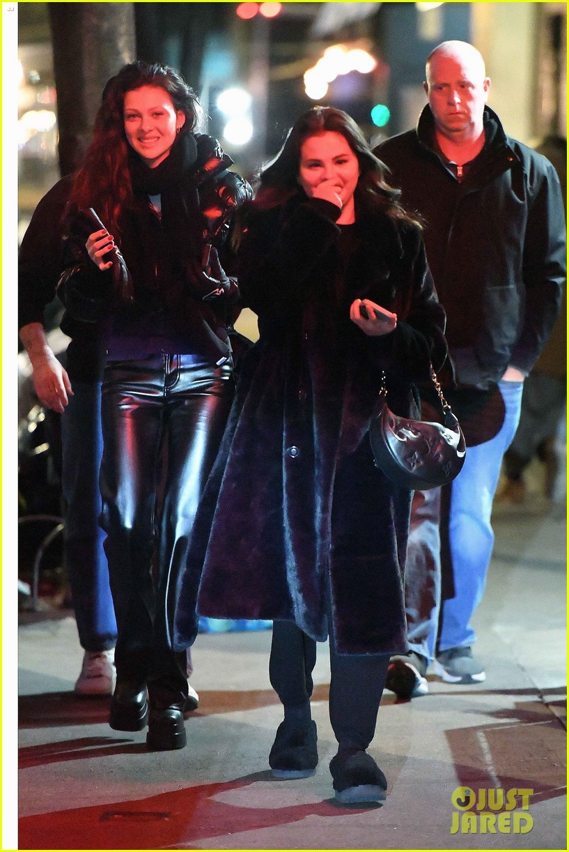 Selena Gomez Steps Out for the Night in NYC with Nicola Peltz & Brooklyn Beckham