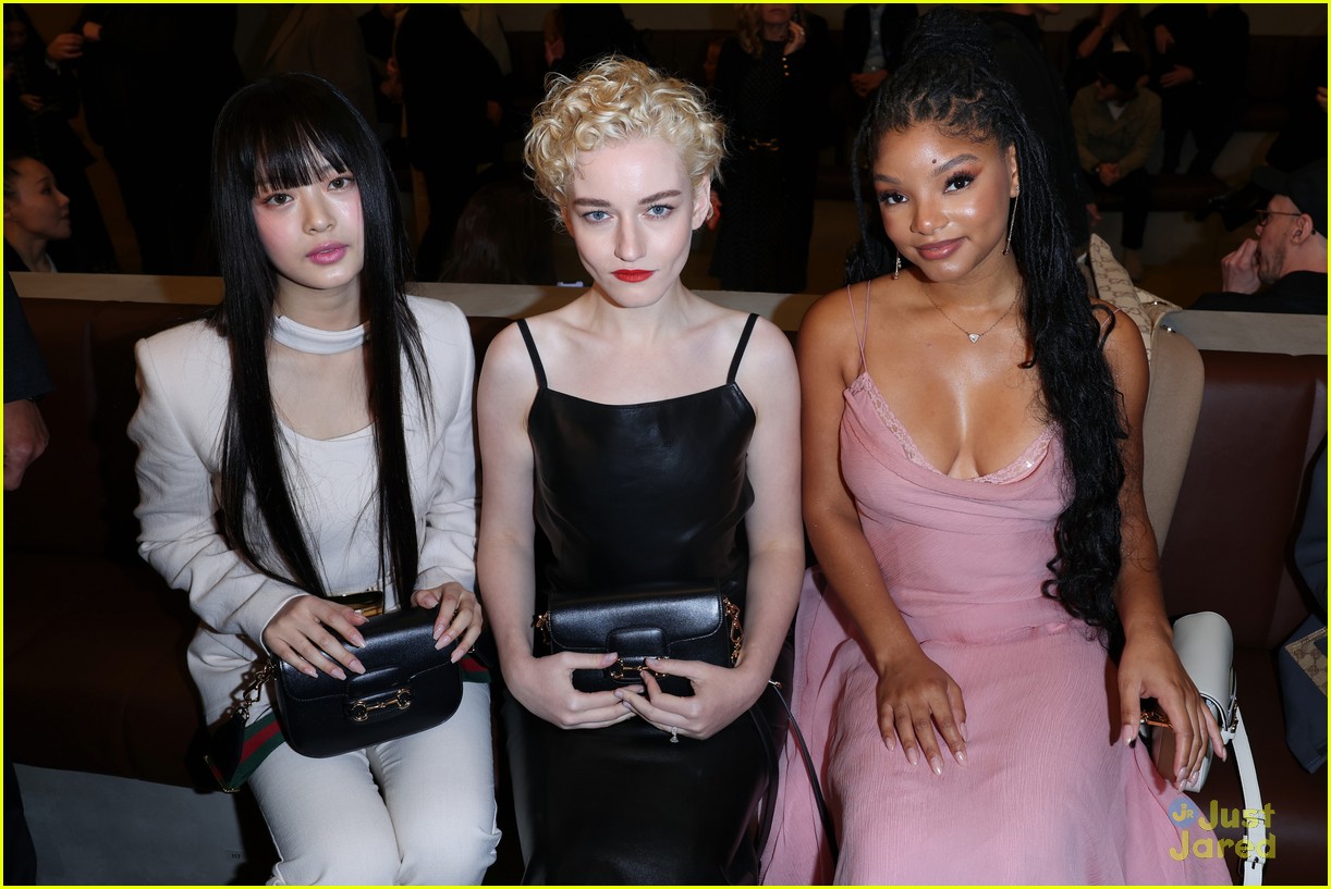 Halle Bailey & DDG Cuddle Up at Gucci Fashion Show In Milan (Photos)