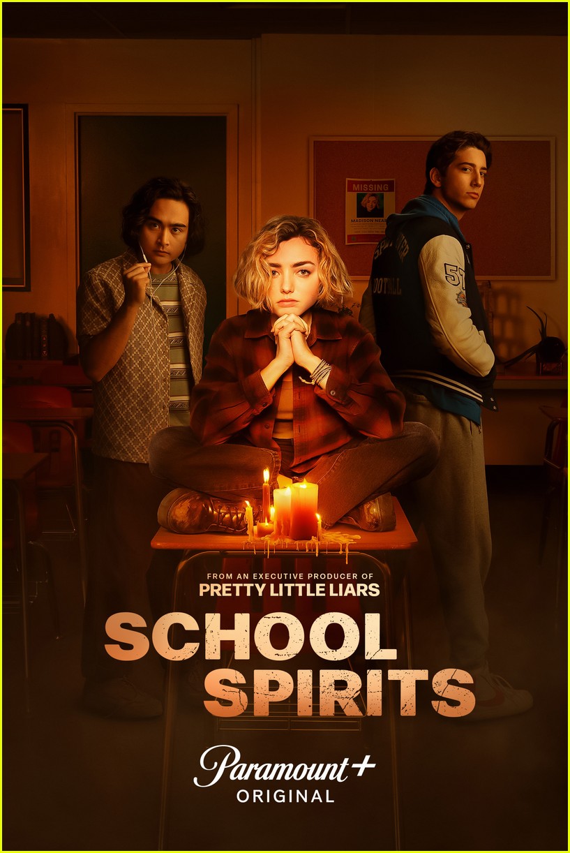 Peyton List, Kristian Flores & Milo Manheim Star In 'School Spirits' Trailer - Watch Now!