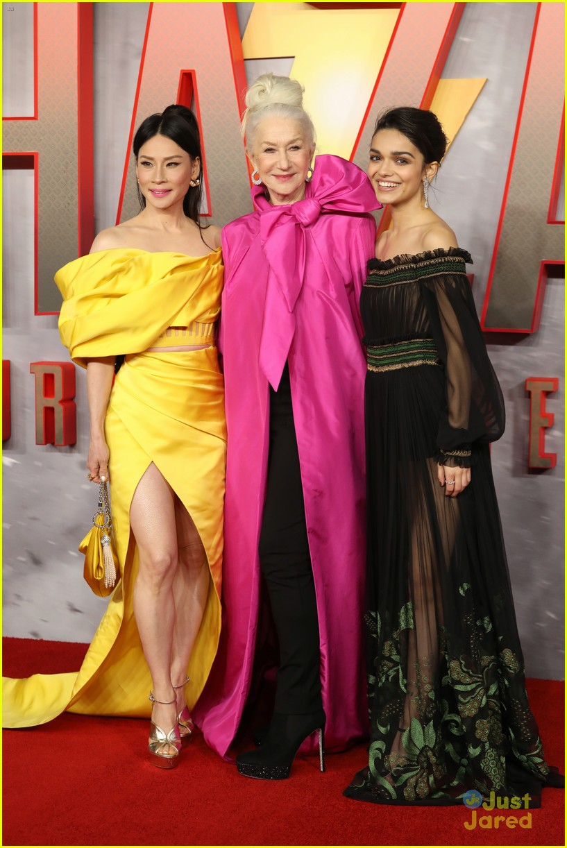 Asher Angel & Jack Dylan Grazer Suit Up for 'Shazam! Fury of the Gods' London Premiere