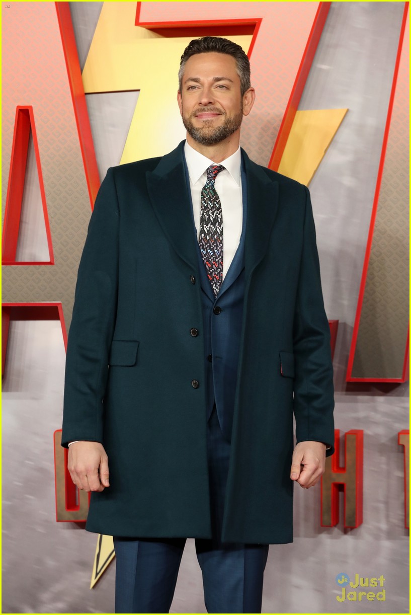 Asher Angel & Jack Dylan Grazer Suit Up for 'Shazam! Fury of the Gods' London Premiere