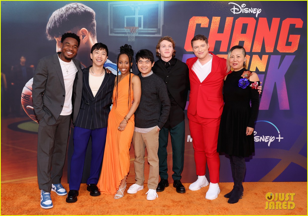 'Chang Can Dunk' Cast, Led by Bloom Li, Attend L.A. Premiere for Disney+ Movie