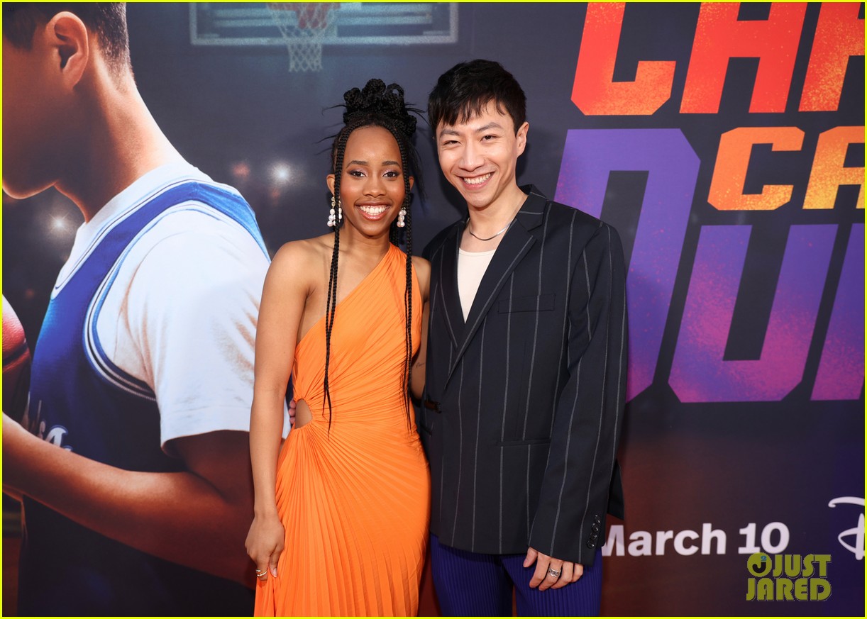 'Chang Can Dunk' Cast, Led by Bloom Li, Attend L.A. Premiere for Disney+ Movie