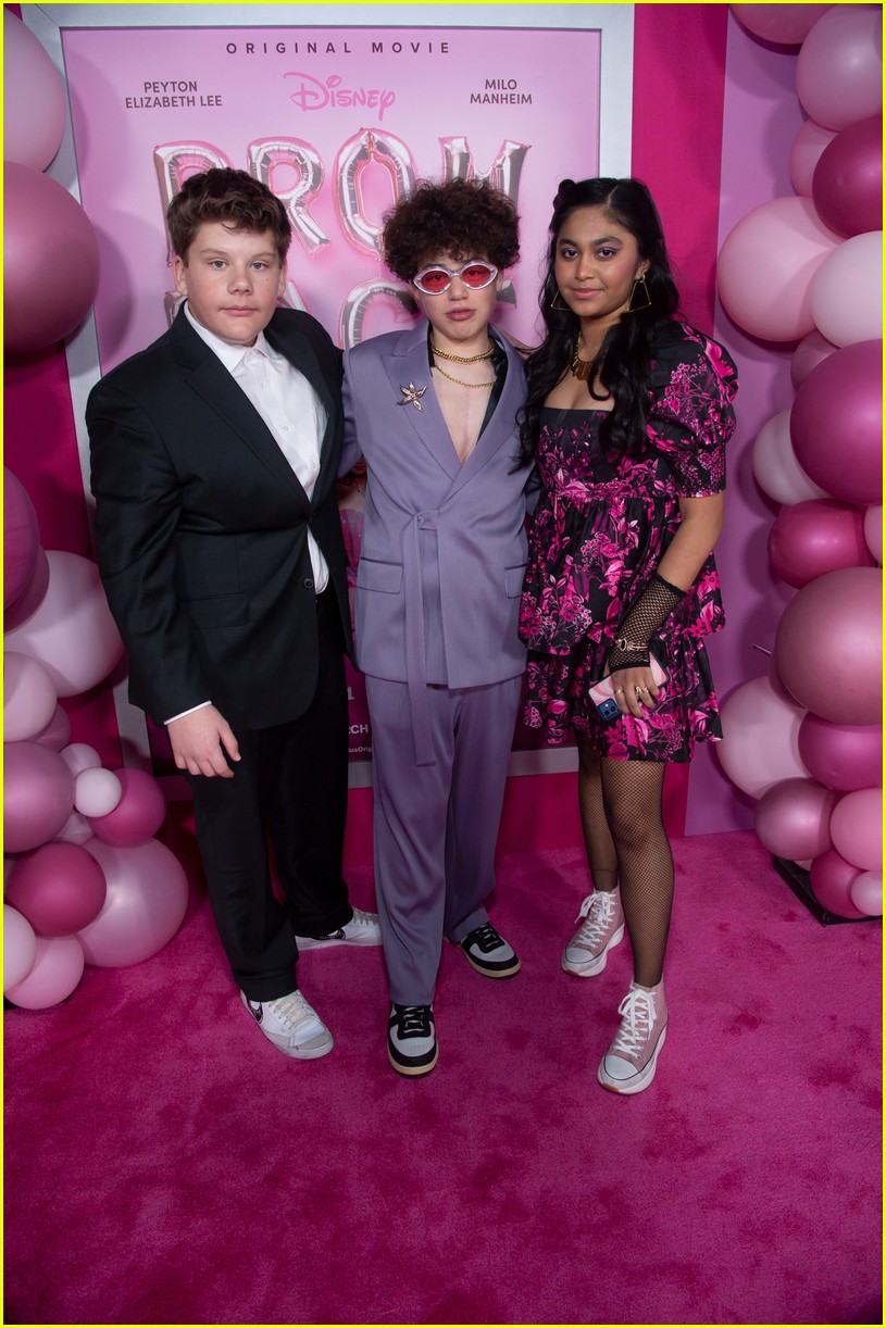 Zombies' Meg Donnelly, Trevor Tordjman & Carla Jeffery & More Disney Stars Attend 'Prom Pact' Premiere