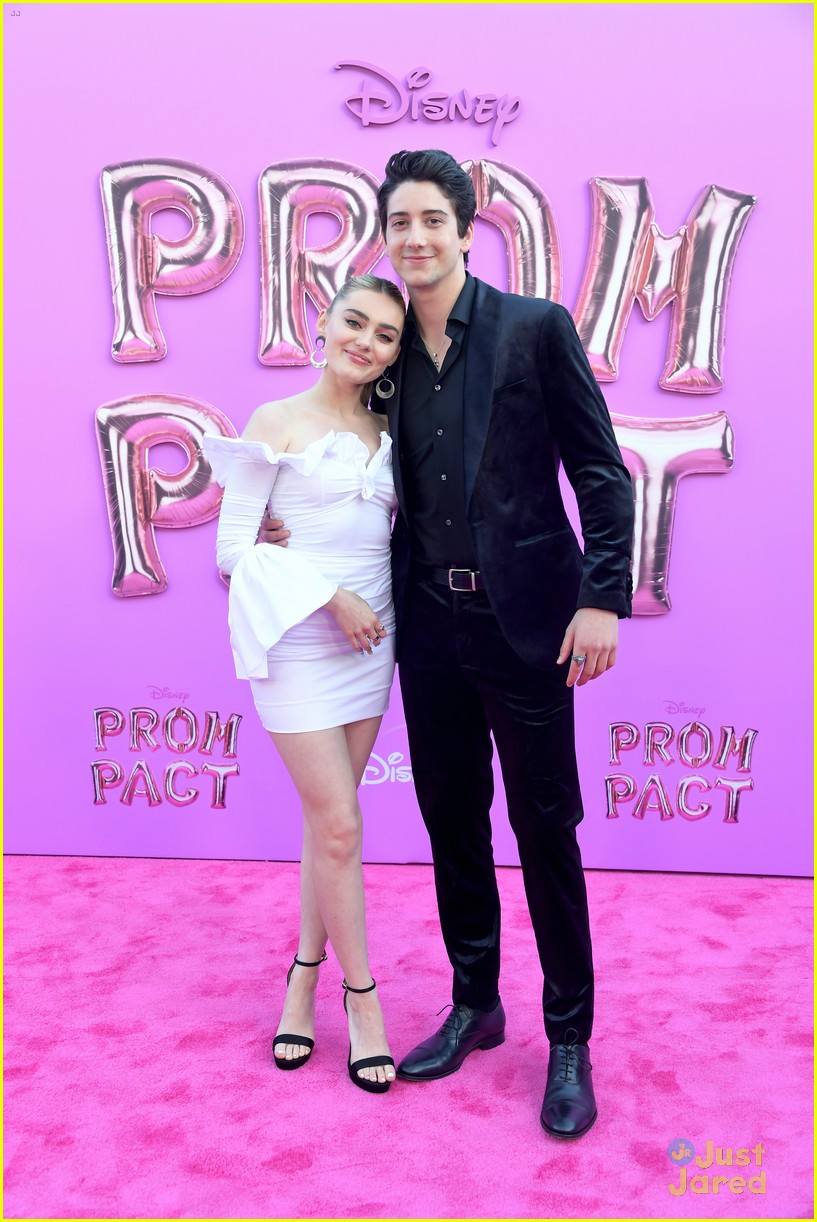 Zombies' Meg Donnelly, Trevor Tordjman & Carla Jeffery & More Disney Stars Attend 'Prom Pact' Premiere