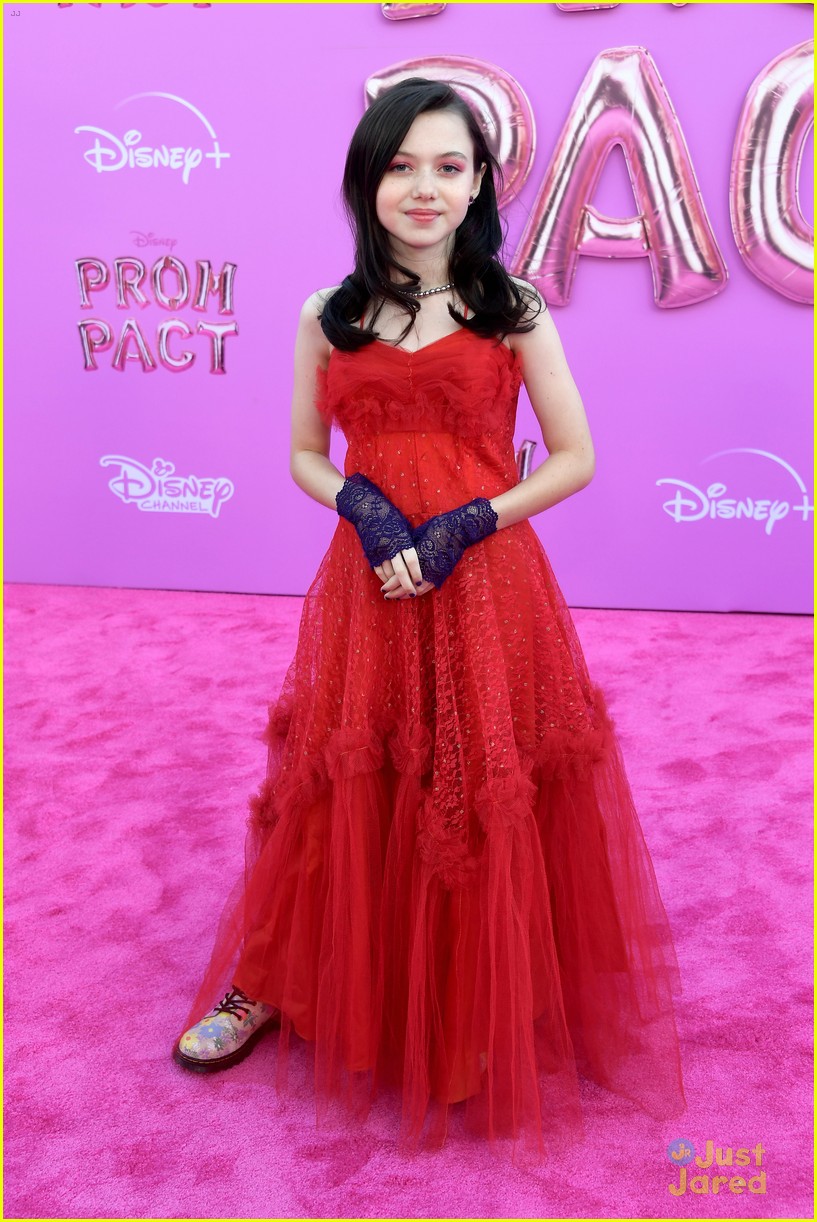 Zombies' Meg Donnelly, Trevor Tordjman & Carla Jeffery & More Disney Stars Attend 'Prom Pact' Premiere